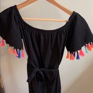 Asos maternity off the shoulder dress -cotton